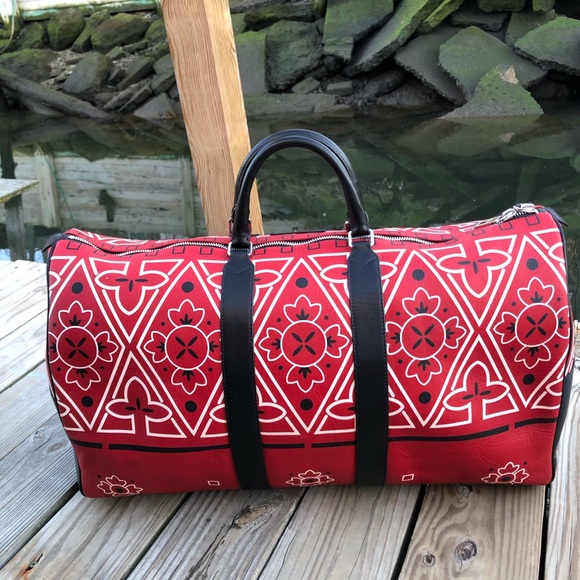 Unisex RARE Raf Simons x 205W39NYC CK Lthr Duffle - Picture 8 of 16